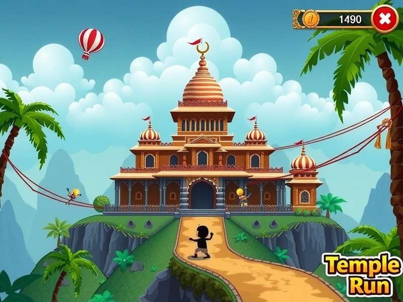 Temple Run 1 gameplay screenshot