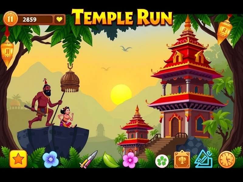 Temple Run Game Screenshot