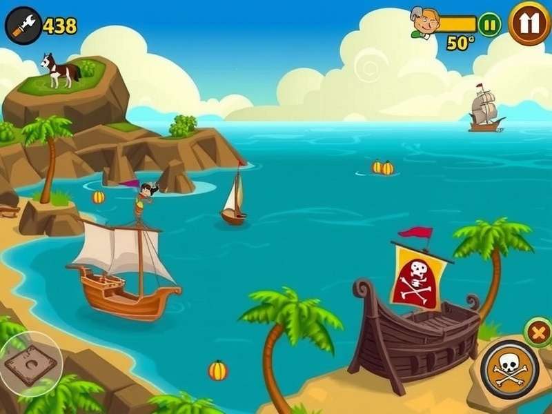 Temple Run 2 Pirate Cove Gameplay Screenshot