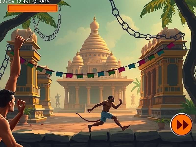 Temple Run Monkey Noise Video