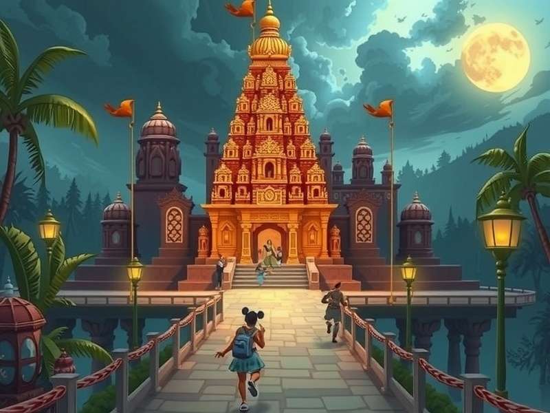 Temple Run Disney Gameplay Screenshot