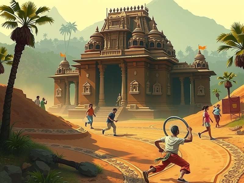 Temple Run Gameplay Screenshot