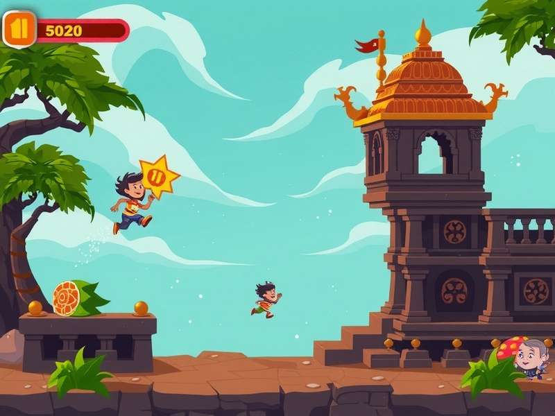 Temple Run Game Animation Frames Analysis