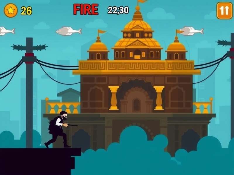 Free Fire Temple Run Game Screenshot