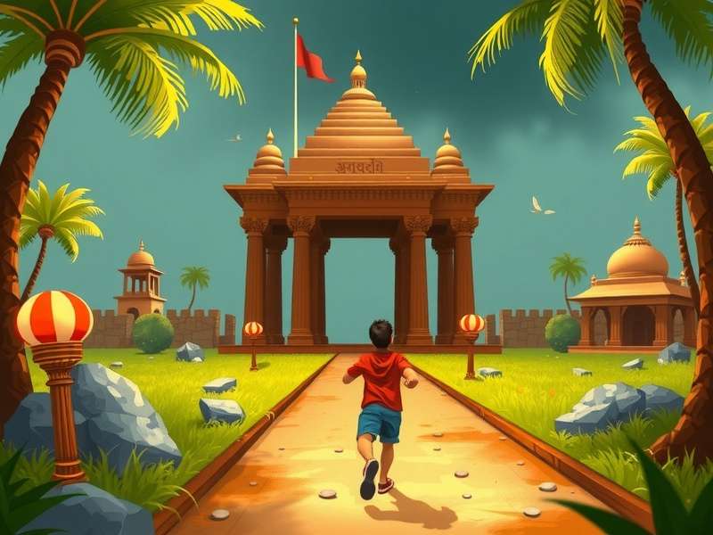 Temple Run गेमप्ले स्क्रीनशॉट