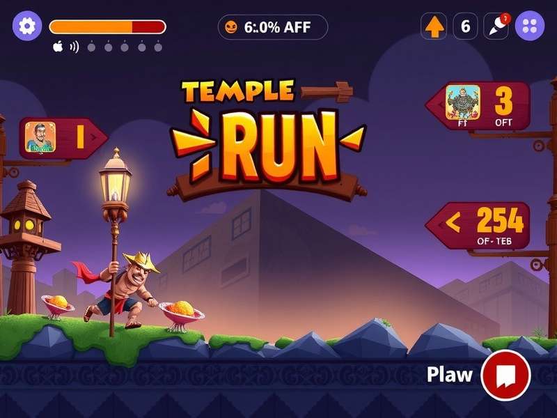 Temple Run Theme Changer Interface