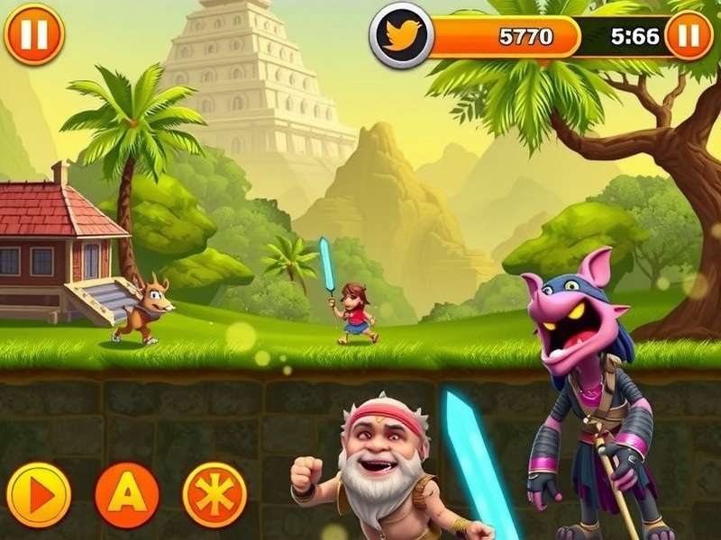 Temple Run 2 Mod APK Gameplay