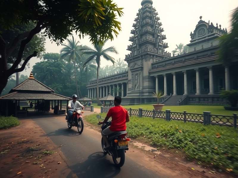 Temple Run Bali ATV गेमप्ले स्क्रीनशॉट