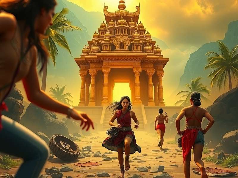 Temple Run Girl Movie Poster