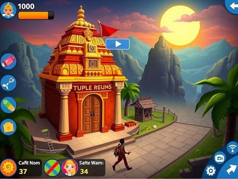 Temple Run Original APK Mod गेमप्ले स्क्रीनशॉट