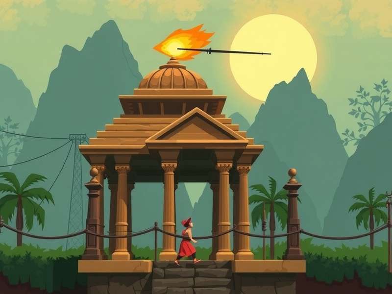 Temple Run Theme Remix gameplay screenshot