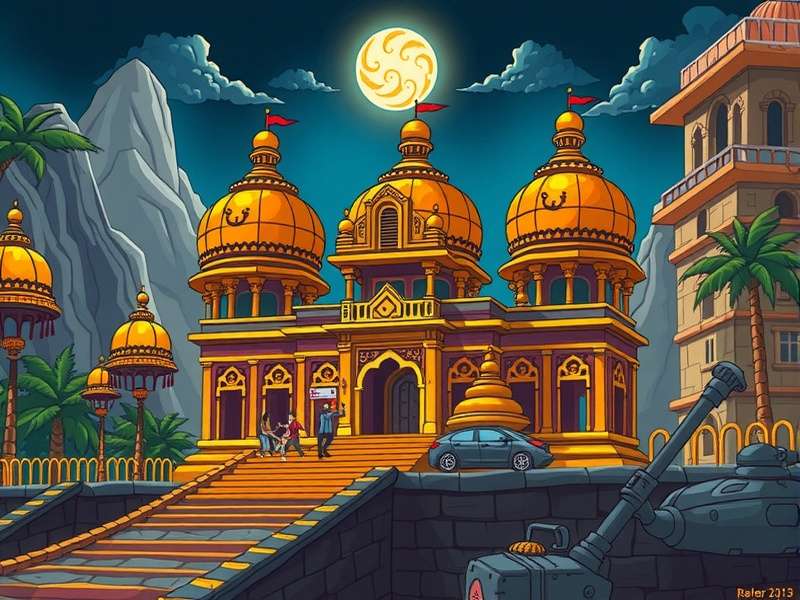 Temple Run character drawing step by step