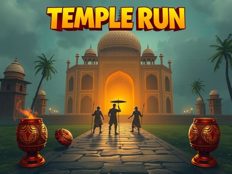 Temple Run Gameplay Screenshot