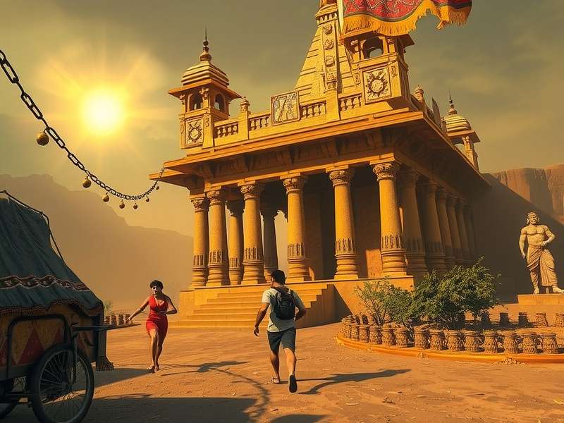 Temple Run Gameplay Screenshot
