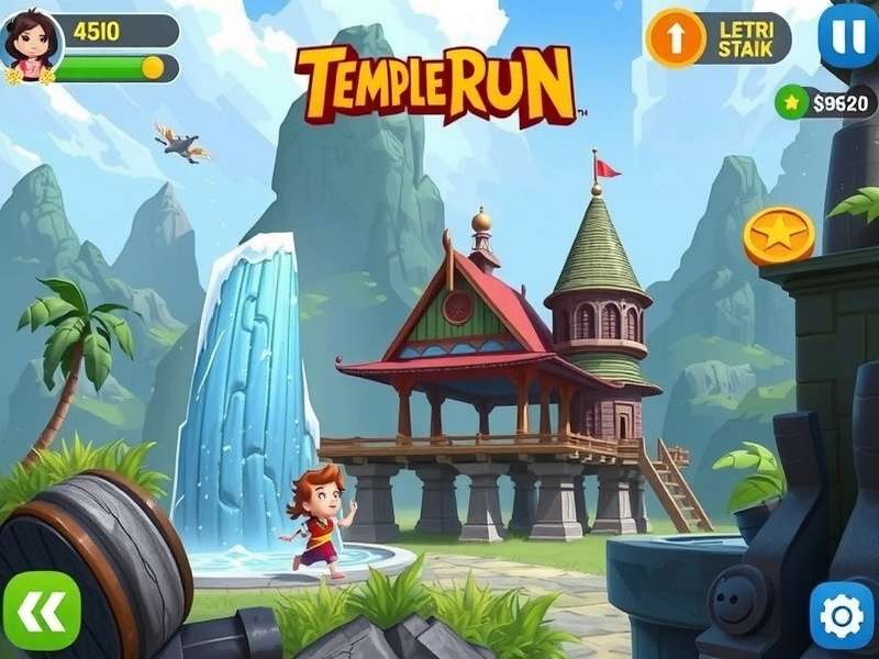 Temple Run Gameplay Screenshot
