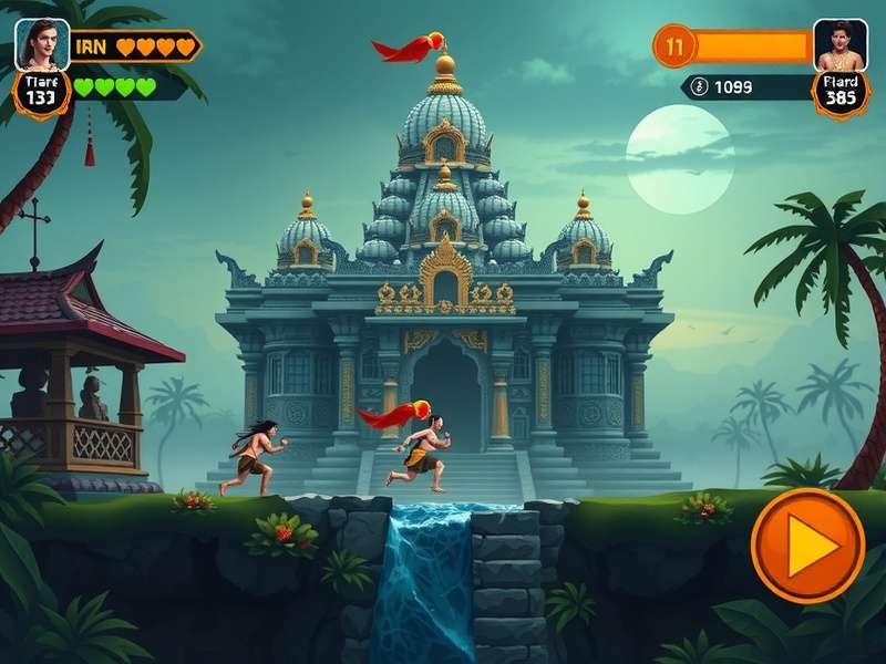 MUP 6 Temple Runners गेमप्ले