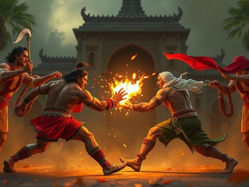 Temple Run Braydon Hawthorne Fight Scene