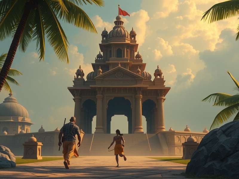 Temple Run Gameplay Screenshot