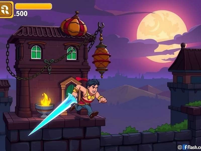 Temple Run Flashboy Gameplay Screenshot