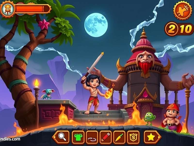 Temple Run Gameplay Screenshot