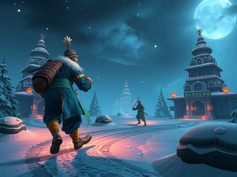 Temple Run Frozen Shadows Luge गेमप्ले