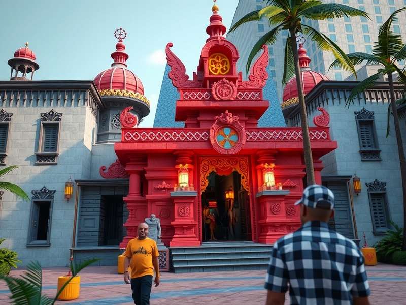 Temple Run VR Game Online gameplay screenshot