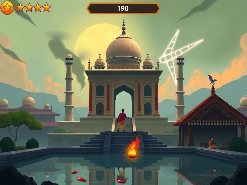 आईपैड पर Temple Run गेमप्ले