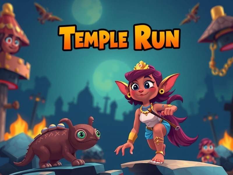 Scarlett Fox Temple Run Character