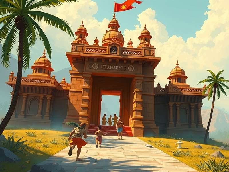 टेंपल रन फॉर किड्स गेमप्ले