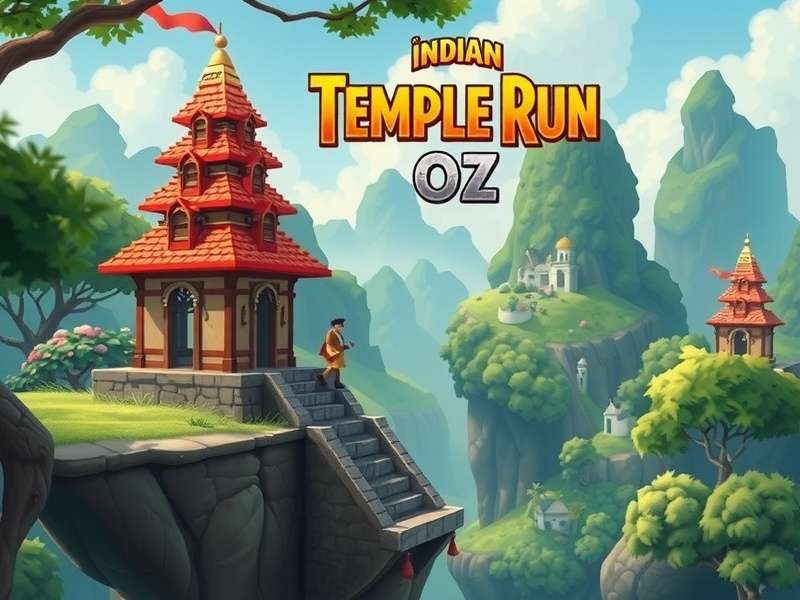 Temple Run Oz Gameplay Screenshot