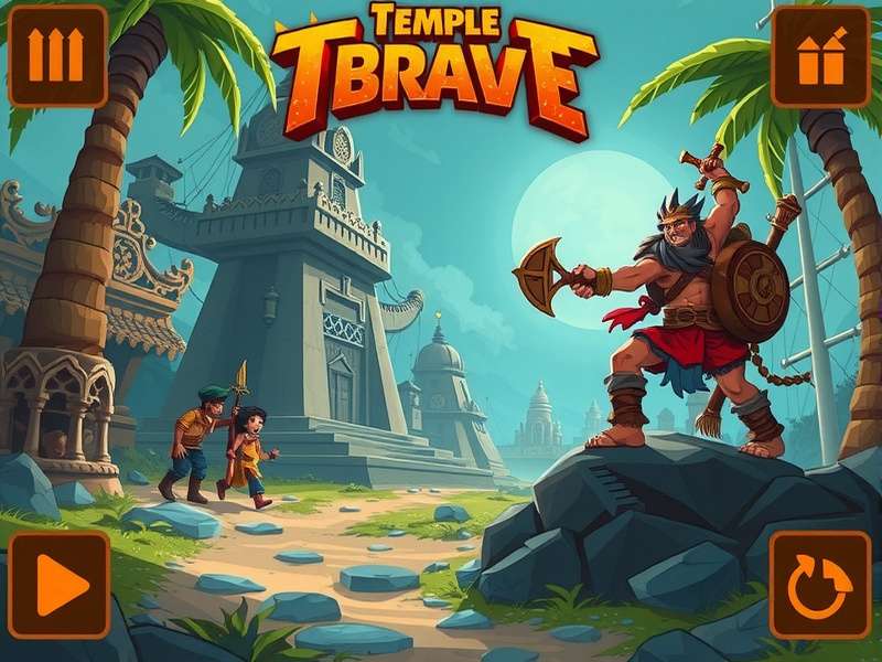 Temple Run Brave App Store गेमप्ले स्क्रीनशॉट