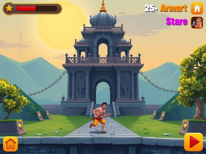 Temple Run gameplay for kids