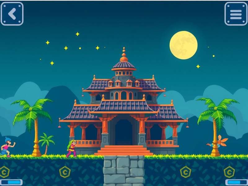 Temple Run Gameboy Jungle Level