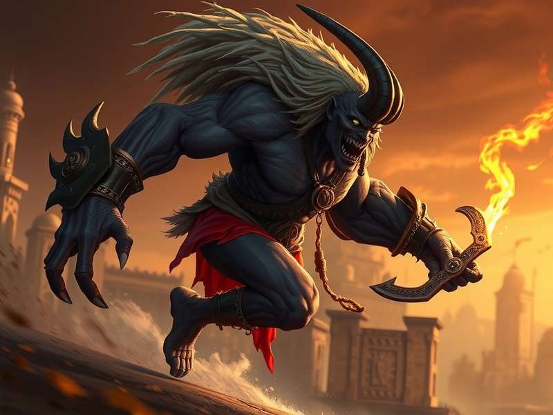 Temple Run Beast Titan Human गेमप्ले