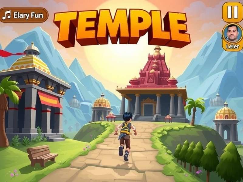 Temple Run Game iOS Screenshot