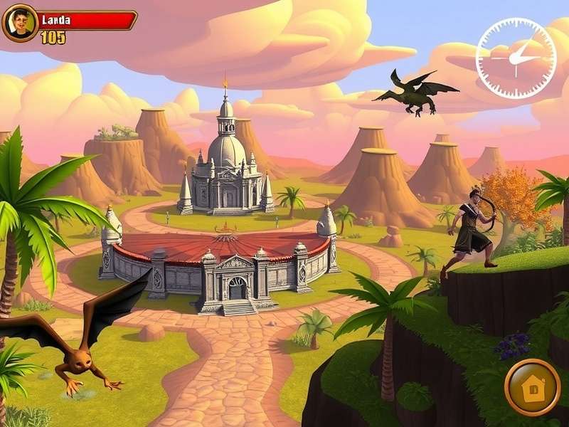 Temple Run Oz Gameplay on Laptop