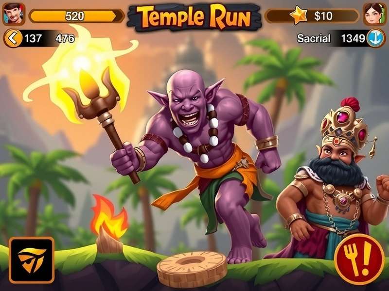 Temple Run iGameplay13378 गेमप्ले स्क्रीनशॉट