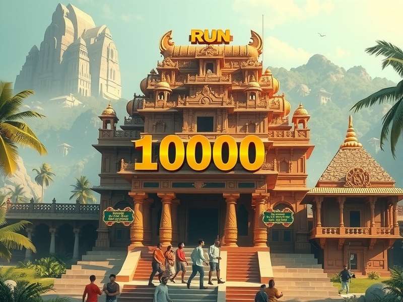 Temple Run 10000 Million गेमप्ले