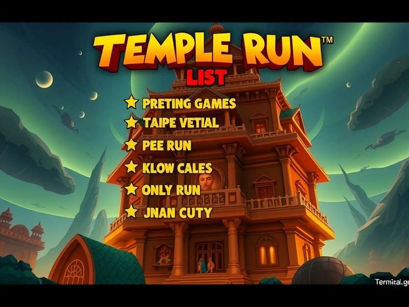 Temple Run 1 Gameplay