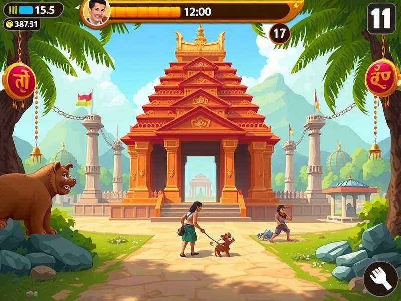 Temple Run Gameplay Screenshot