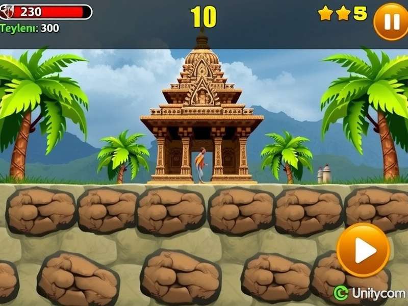 Unity Game Development Interface