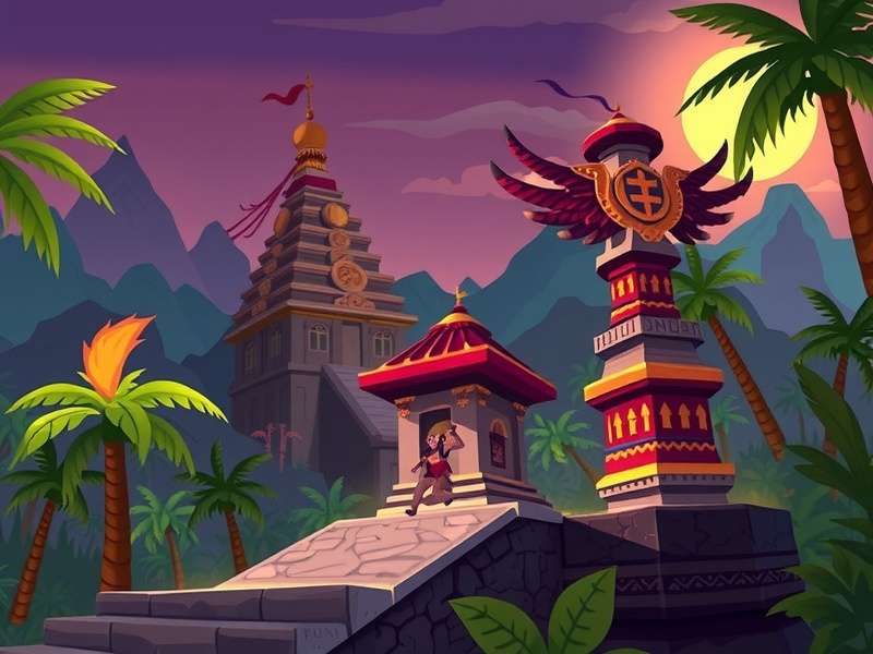 Temple Run Jungle Adventure Wallpaper