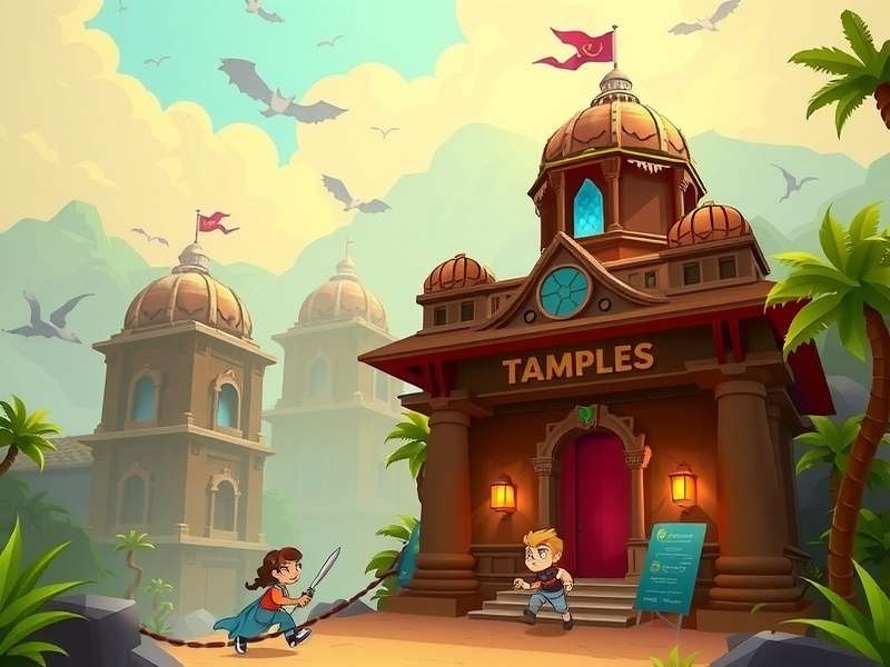 Temple Run Oz Game Screenshot