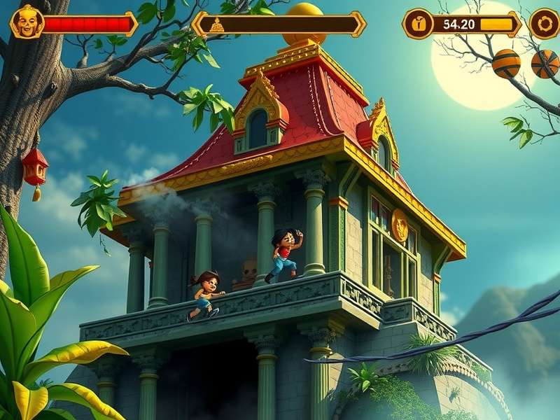 Temple Run Gameplay Screenshot