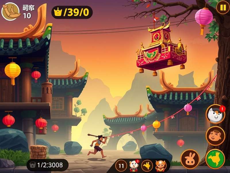 Temple Run 2 China Gameplay Screenshot