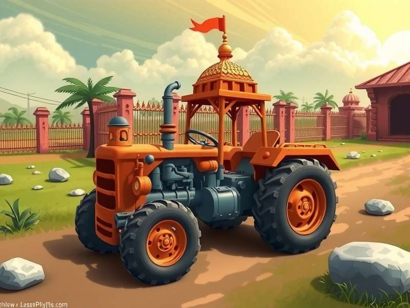 Temple Run Cartoon Wala Tractor Gameplay