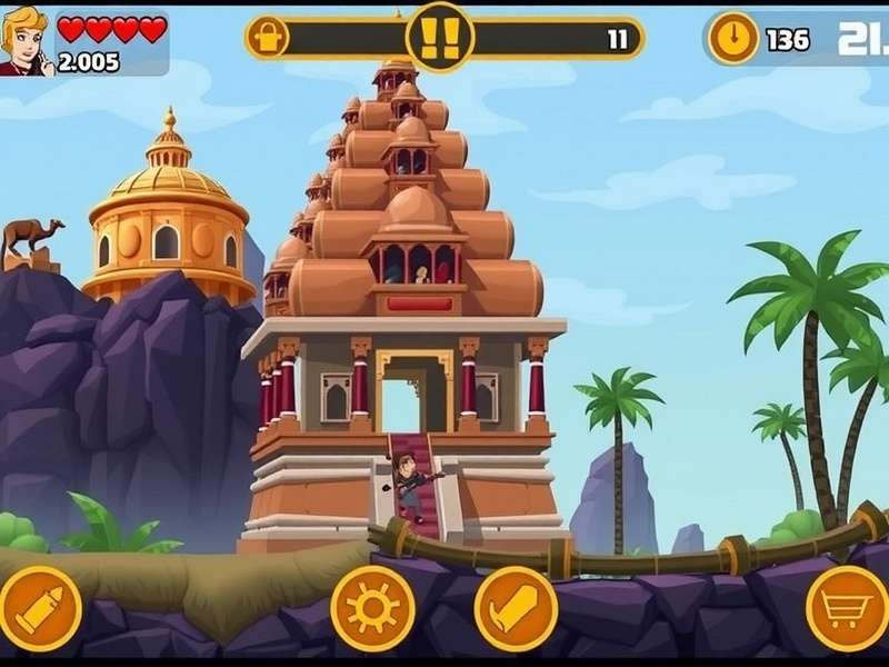 Temple Run Gameplay 136 IQ Strategy