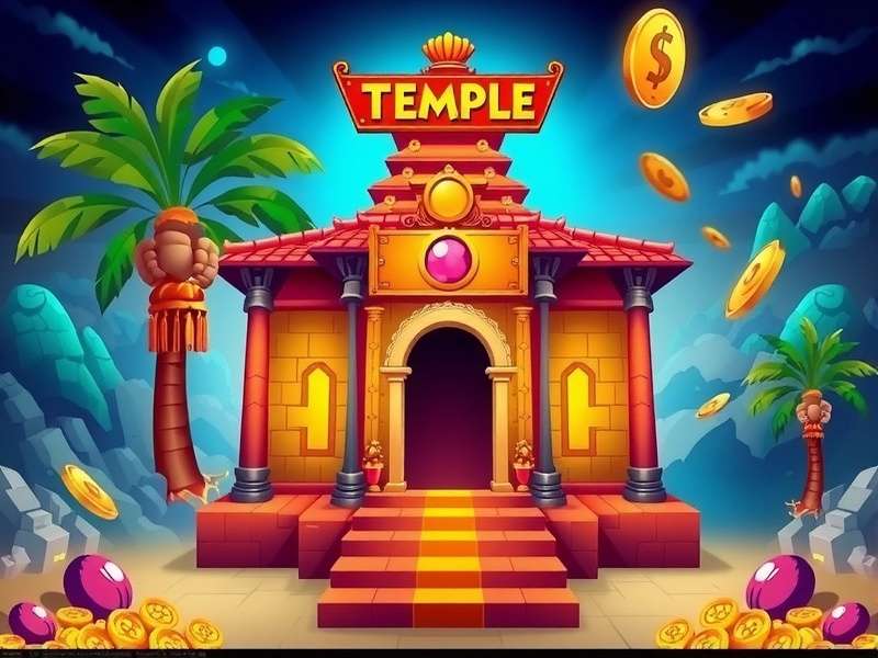 Temple Run Money Earning Game Screenshot