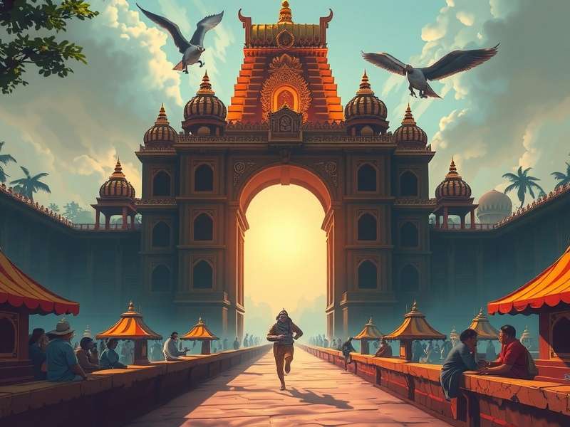 Temple Run Air gameplay screenshot