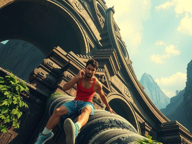 Temple Run 2 Fallingwater Floor गेमप्ले